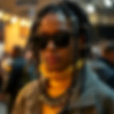 Fashion display incorporating skull dread beads in modern styling for a contemporary look