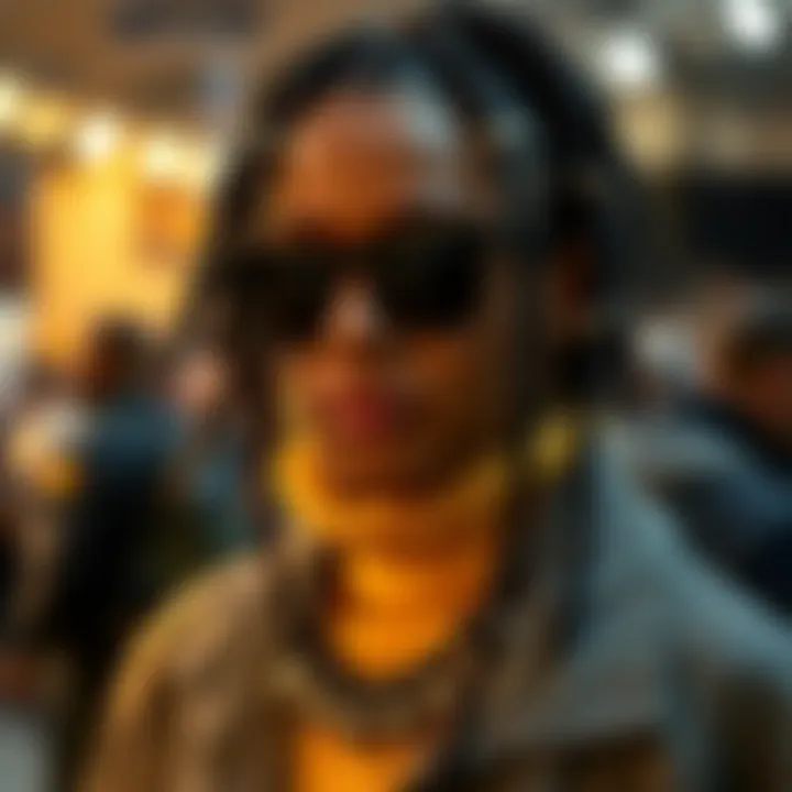 Fashion display incorporating skull dread beads in modern styling for a contemporary look