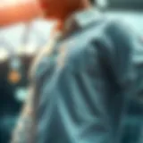 High-performance moisture-wicking fabric showcasing breathability