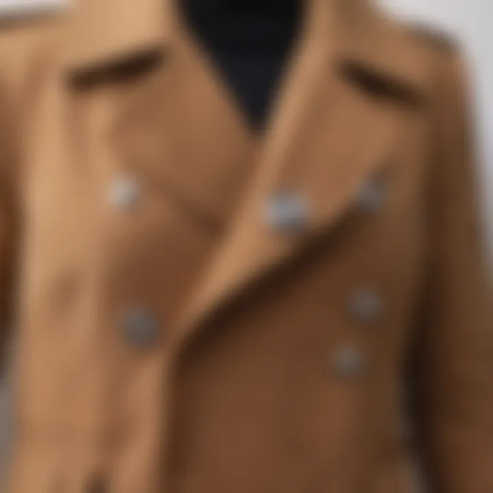 Beautifully preserved coat showcasing well-maintained replacement snaps