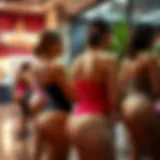 Elegant display of various padded butt shapers showcasing diverse styles.