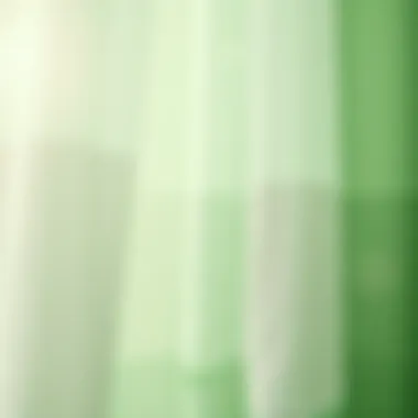 Texture and Color of Pastel Green Fabric Close-up of fabric texture and color of a pastel green shower curtain