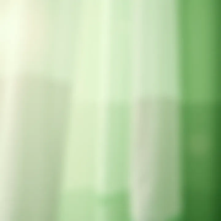 Texture and Color of Pastel Green Fabric Close-up of fabric texture and color of a pastel green shower curtain