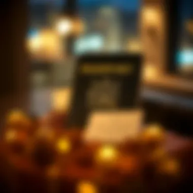 Thoughtful gift package featuring a personalized passport cover