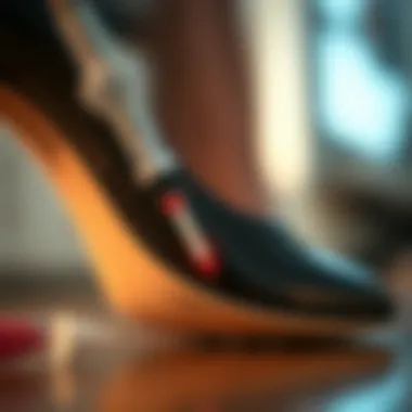 Specialized Adhesive for Shoe Maintenance Close-up of a specialized adhesive used for shoe repair