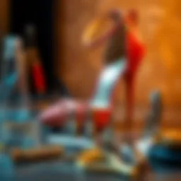 A high heel shoe kit showcasing various repair tools and materials