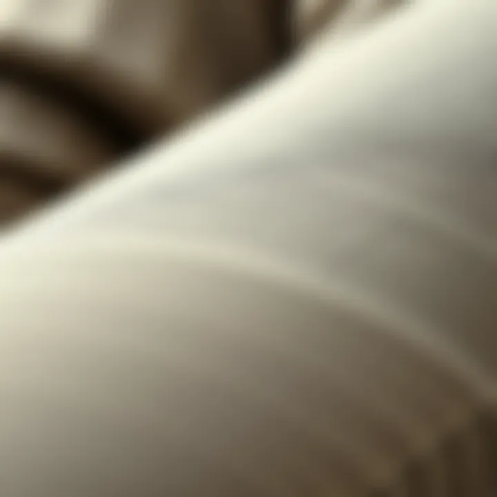 Detailed View of Ribbed Fabric Close-up of ribbed fabric texture and detail