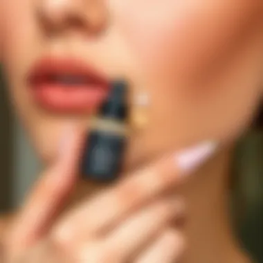 Swatch of SheGlam Complexion Pro Foundation on skin tone