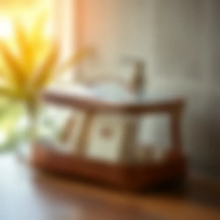 Eco-friendly toiletry bag made from sustainable materials