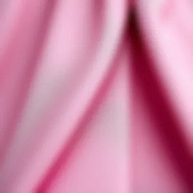 Textures of Elegance: The Fabric of Pink Suits Close-up of luxurious fabric used in pink suits