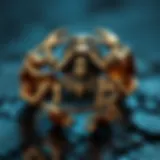 Craftsmanship of Scorpion Rings Intricate scorpion ring design showcasing detailed craftsmanship