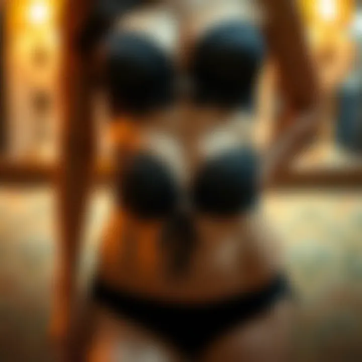 Cultural symbolism depicted through elegant lingerie styles