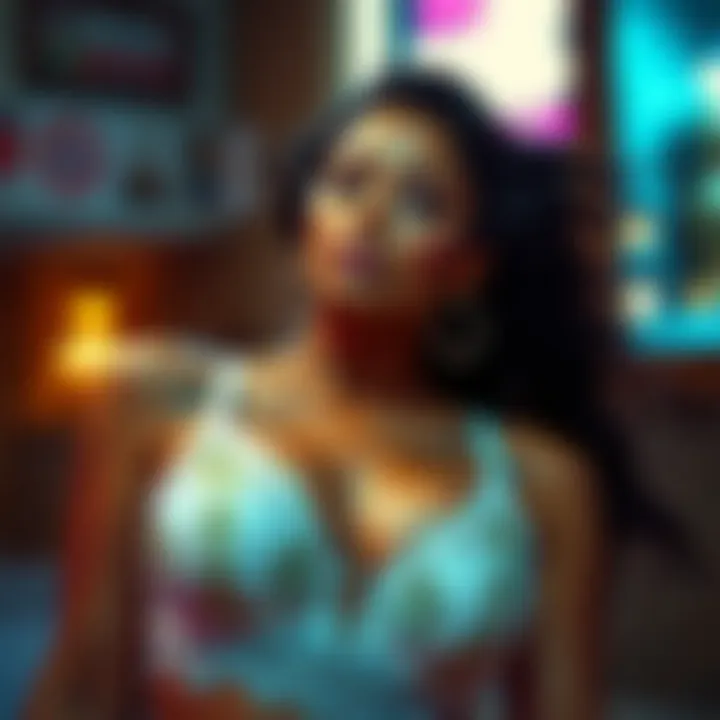 Empowerment and self-expression reflected in sheik lingerie