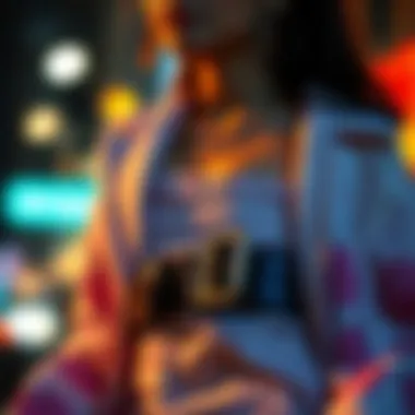 A modern sexy belt paired with a contemporary outfit, highlighting fashion-forward aesthetics.