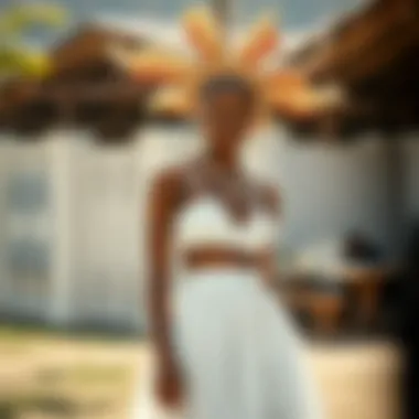 Cultural Dimensions of the Chicos White Skirt Cultural significance of the Chicos white skirt highlighted in diverse settings