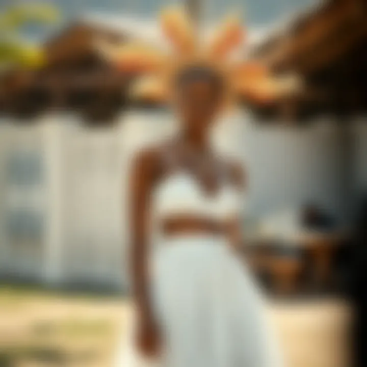 Cultural Dimensions of the Chicos White Skirt Cultural significance of the Chicos white skirt highlighted in diverse settings