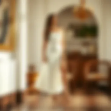 Chicos White Skirt: A Study in Elegance Elegant design of the Chicos white skirt showcased in a stylish setting