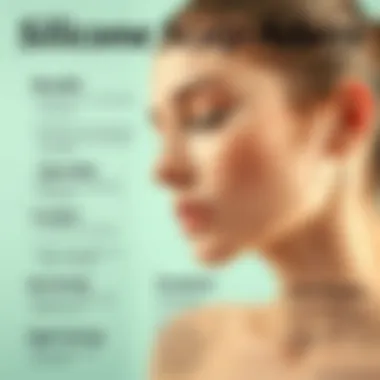 An infographic detailing the benefits of using silicone scalp scrubbers