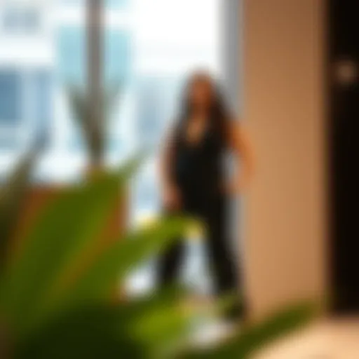 Sophisticated Plus Size Jumpsuit Elegant plus size formal jumpsuit in a sophisticated setting