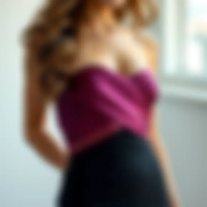 Choosing the Right Strapless Dress Tape Tips for selecting the right strapless dress tape with elements of fashion