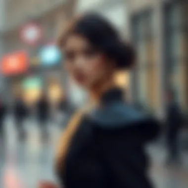 Elegant Shoulder Protector in Fashion Elegant shoulder protector enhancing garment style