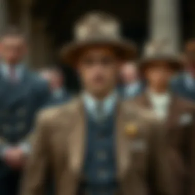 Historical representation of suit uniforms through the ages