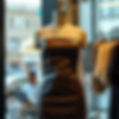 Elegant Leather Tube Dress Showcase Elegant leather tube dress showcased on a mannequin