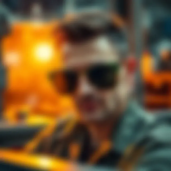 Eco-friendly production process of acrylic sunglasses with sustainable materials