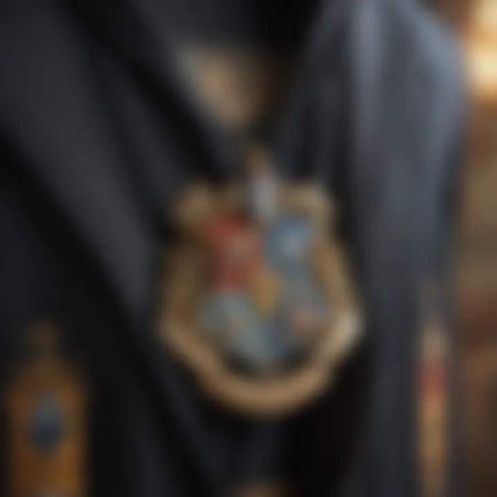 Stylish Harry Potter vest adorned with house emblems