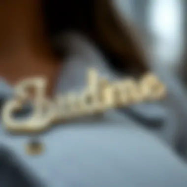 Modern Name Brooch Pin Styles Contemporary name brooch pins crafted from premium materials with unique styles