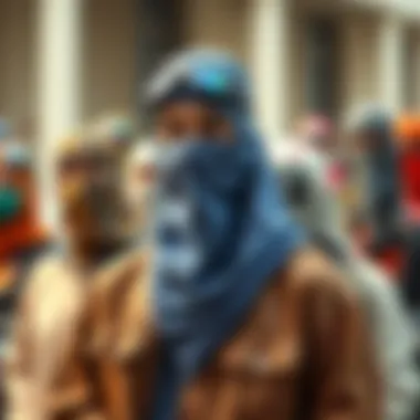 A collection of modern do rags in various colors and patterns