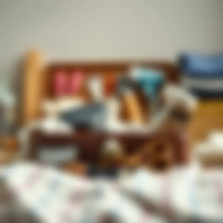 Fabric Care Toolkit Essentials A well-organized toolkit with fabric care essentials