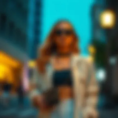 Styling the Crossbody Coin Purse with Confidence Fashionable outfit styled with a crossbody coin purse for a complete look