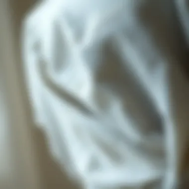 Close-up of a soft fabric underscarf hijab cap showcasing texture