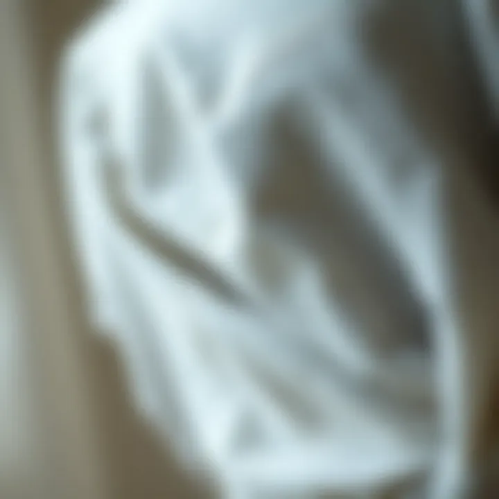 Close-up of a soft fabric underscarf hijab cap showcasing texture