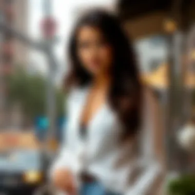 Creative Styling Techniques for All Body Types Creative styling techniques for diverse body types featuring a white cardigan