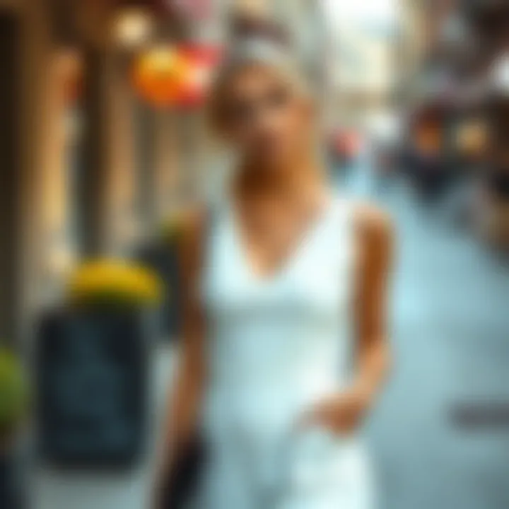 Stylish Variations of the White Sleeveless Mini Dress Stylish variations of the white sleeveless mini dress