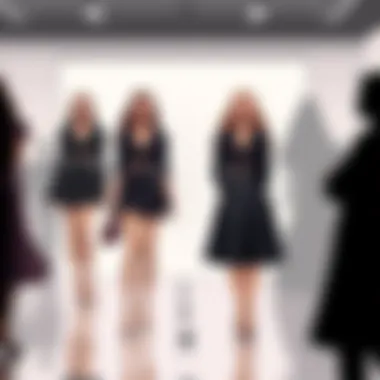 Silhouettes that Flatter Every Figure Different silhouettes of two piece outfits displayed