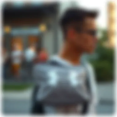 Versatile use cases of Under Armour shoulder bag in various settings