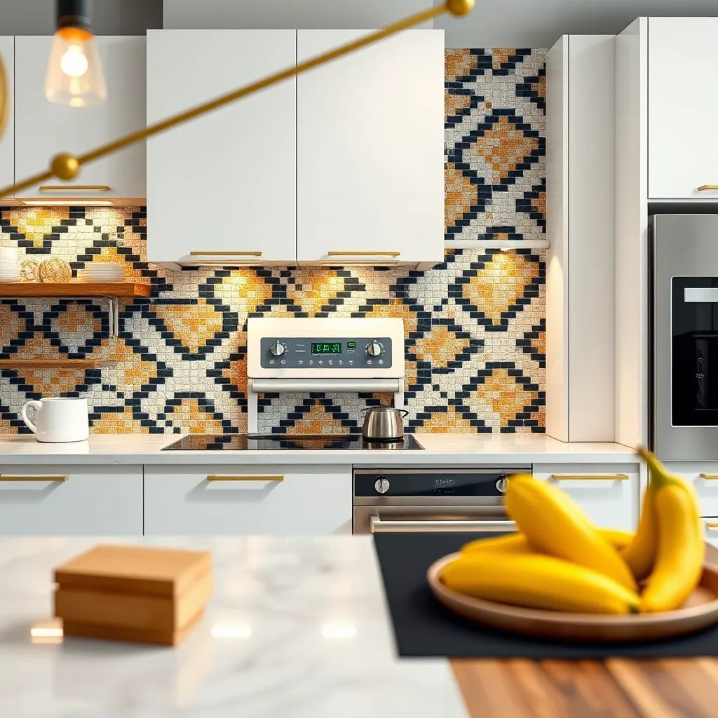 Self-Adhesive Mosaic Tile Backsplash Guide