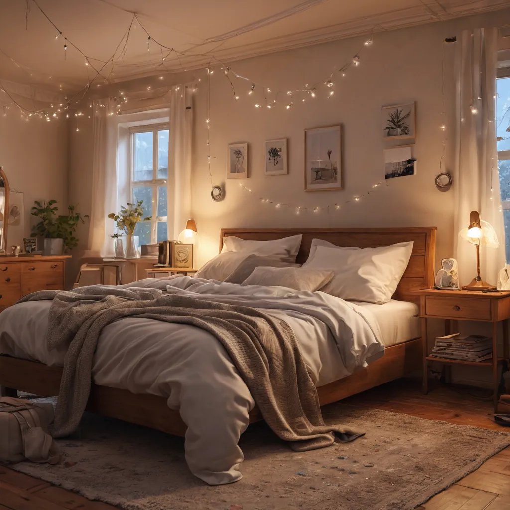 Transform Your Bedroom with Charming Fairy Lights